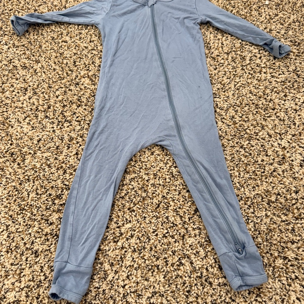 Cozy Blue Kids One Piece